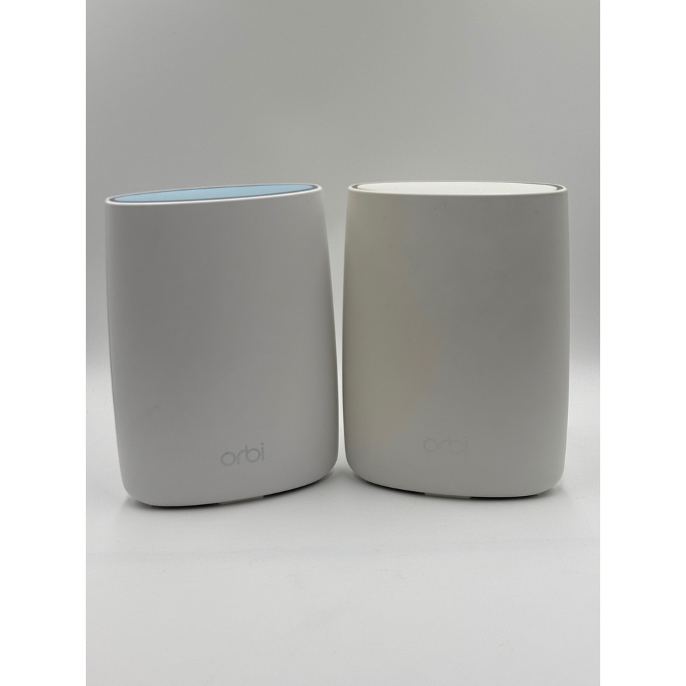 Netgear Orbi RBR50v2 Router & RBS50 Satellite Mesh WiFi System AC3000 White
